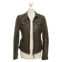 Oakwood Leather jacket in biker style