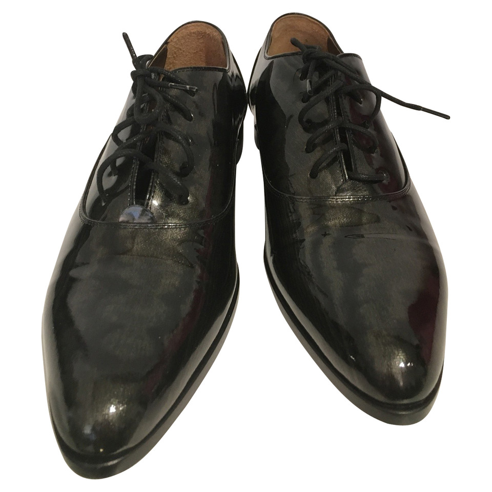 Lanvin Patent leather lace-up shoes