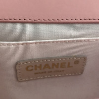 Chanel Boy Medium en Cuir en Rose/pink