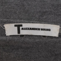 T By Alexander Wang pull en tricot en gris