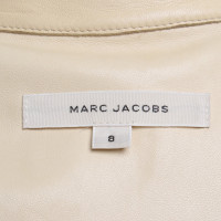 Marc Jacobs Leren jas met bont