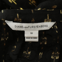 Diane Von Furstenberg Blouse met zijde-inhoud
