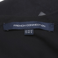 French Connection Bluse in Dunkelblau