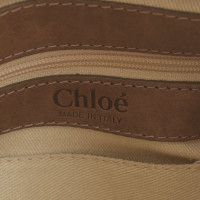 Chloé Python leather handbag