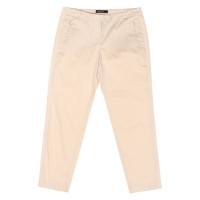 Marc Cain Paire de Pantalon en Coton en Beige