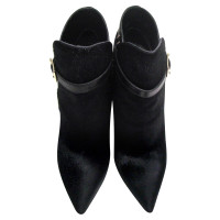 Burberry Ankle boots with pony fur trim