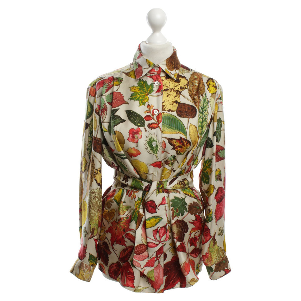 Hermès Zijden blouse