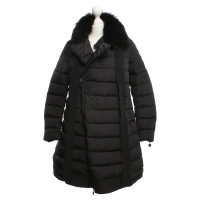 Moncler Down coat with fur trim