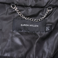 Karen Millen Jacke/Mantel in Schwarz