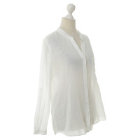 Diane Von Furstenberg Cotton blouse in white