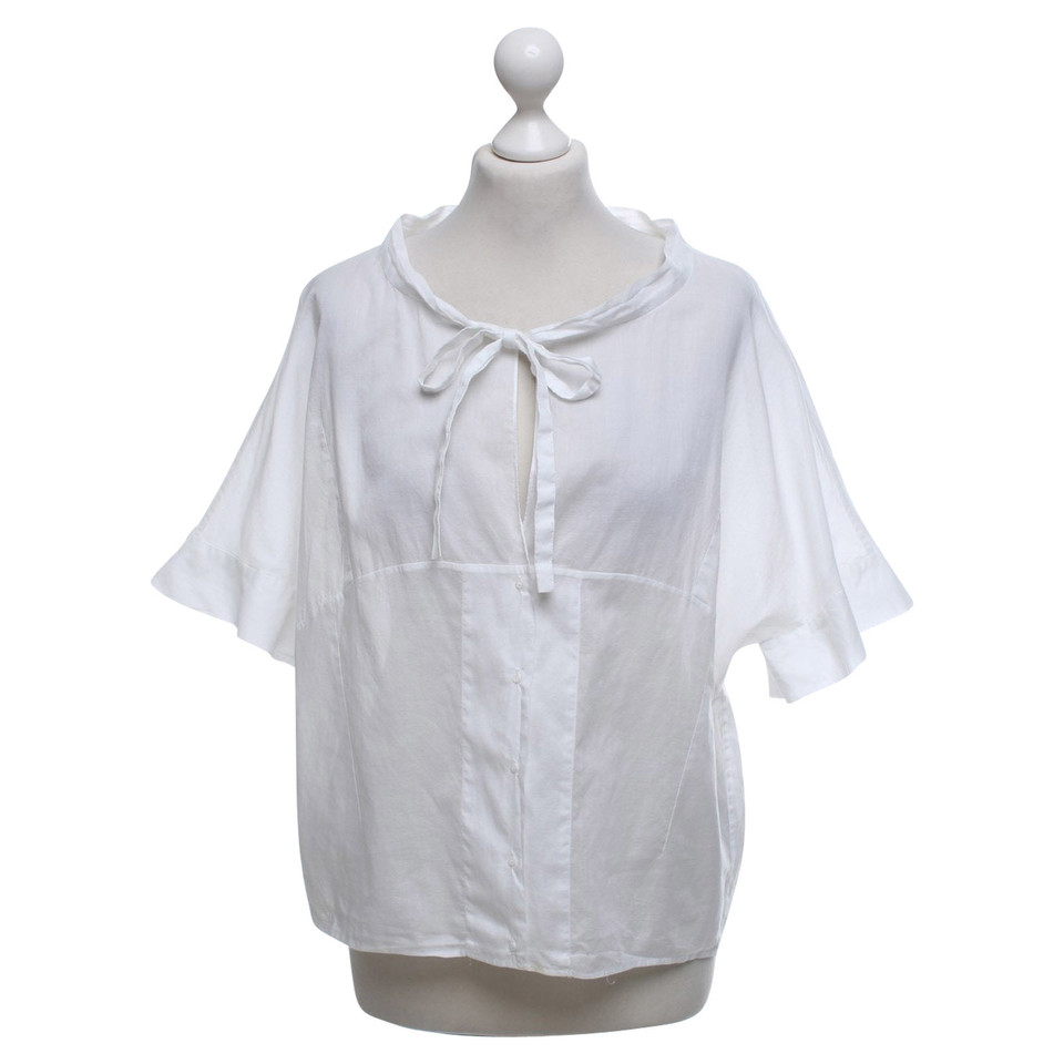 Chloé blouse oversize en blanc