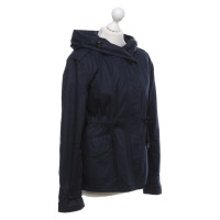 Woolrich Giacca/Cappotto in Cotone in Blu