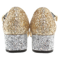 Saint Laurent pumps avec garniture de paillettes