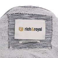 Rich & Royal Sweatshirt with sequin trim