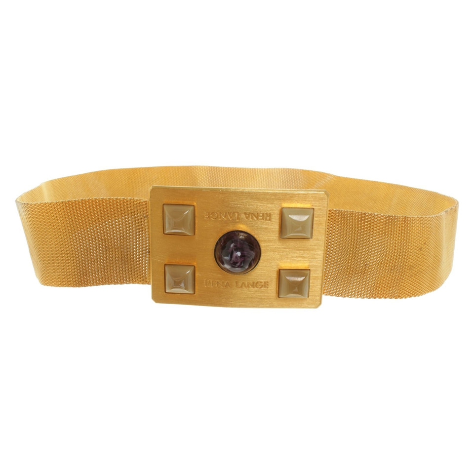 Rena Lange Gold colored belt
