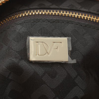 Diane Von Furstenberg Handtasche in Braun/Metallic