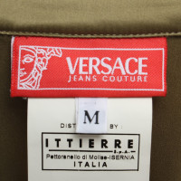 Versace Bluse in Oliv