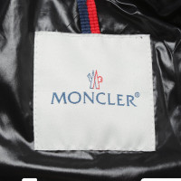 Moncler Jacke in Dunkelblau/Creme