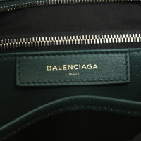 Balenciaga Bazar Bag S Leather in Green