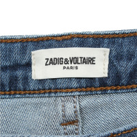 Zadig & Voltaire Jeans Cotton in Blue