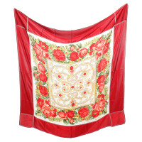 Nina Ricci Silk scarf with a floral pattern