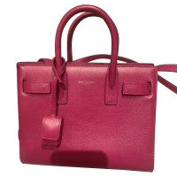 Saint Laurent Sac De Jour Leather in Pink