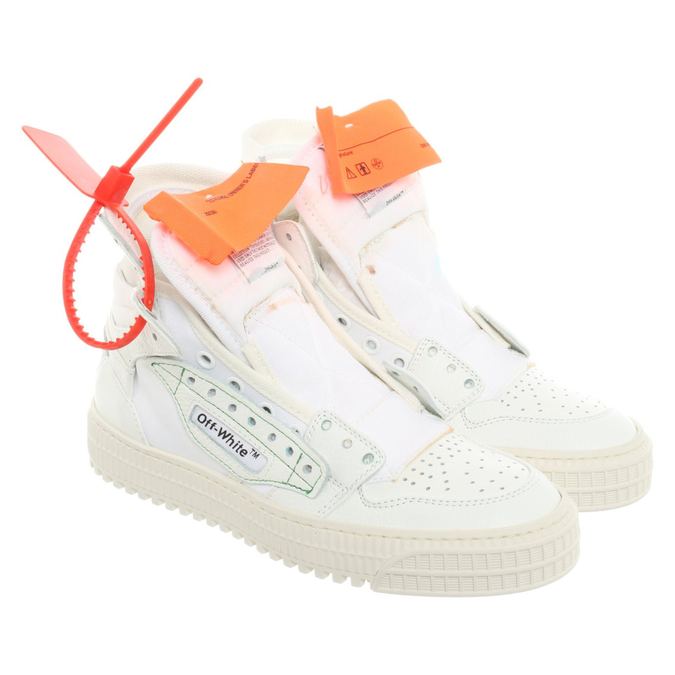 Off White Sneakers in Creme