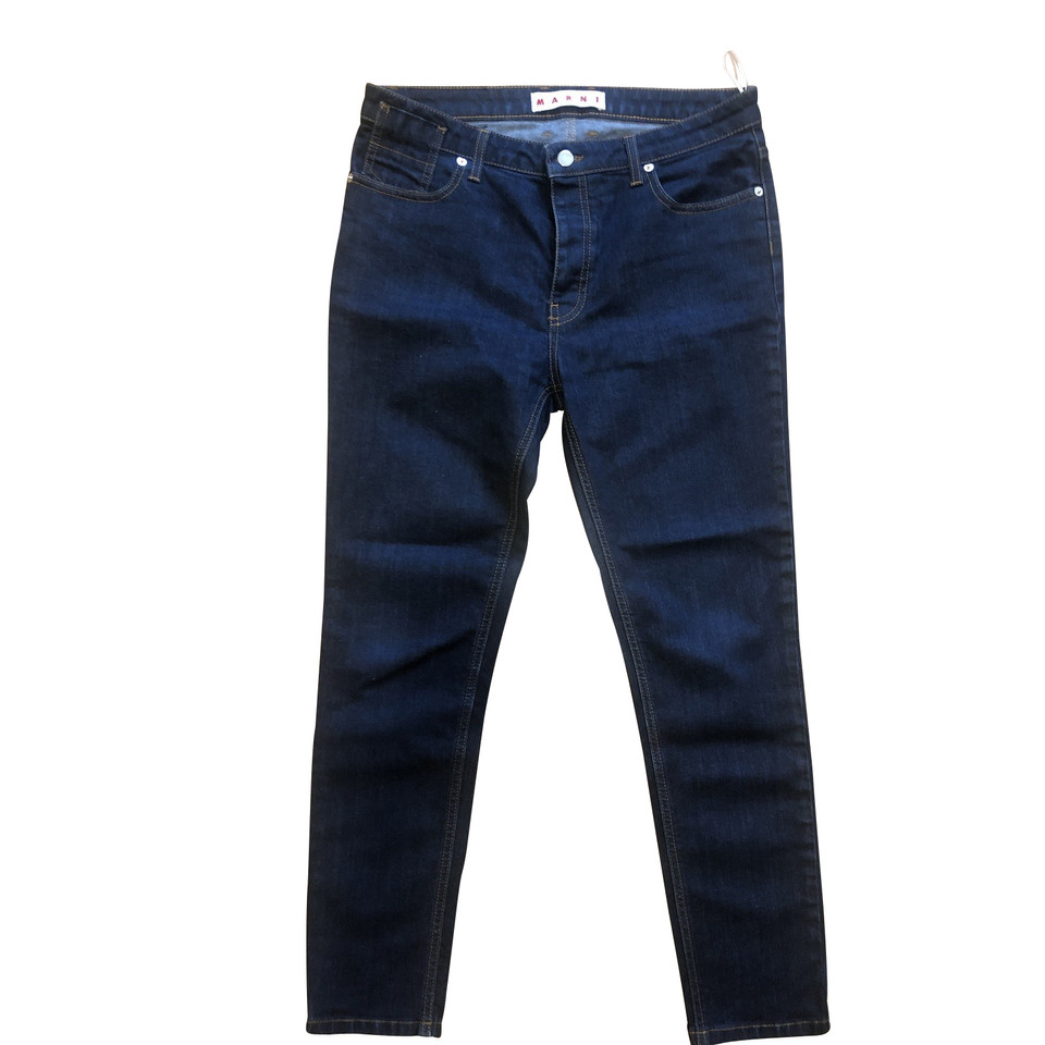Marni Jeans Katoen in Blauw