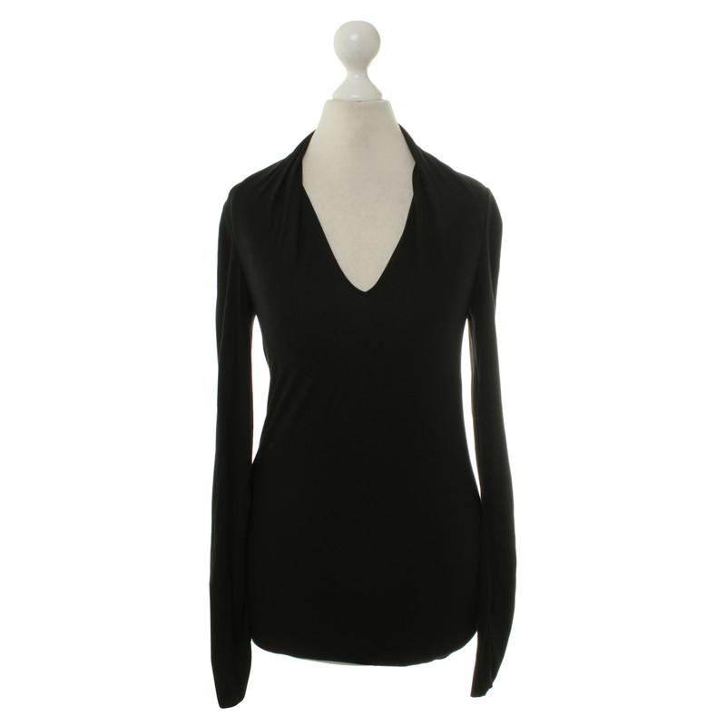 Wolford Long-sleeved shirt in black
