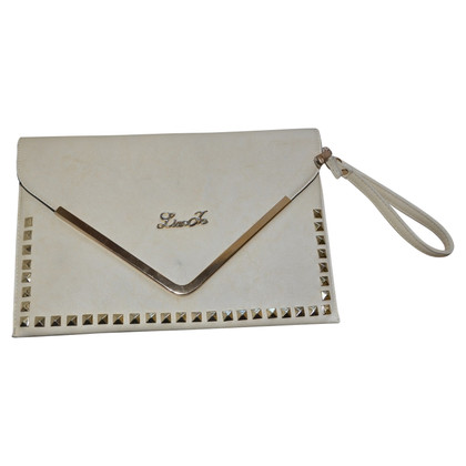 Liu Jo Clutch Leer in Beige