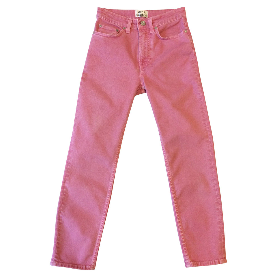 Acne Jeans Denim in Roze