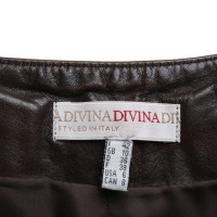 Andere Marke Divina - Lederhose in Braun