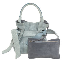 Andrea Mabiani Handbag Leather in Turquoise