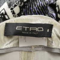 Etro trousers with ethno pattern