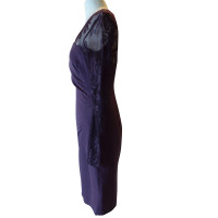 L.K. Bennett Dress Silk in Violet