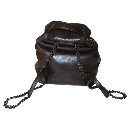 Prada Backpack Leather in Brown
