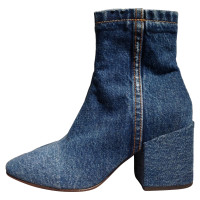 Dries Van Noten Ankle boots Jeans fabric in Blue