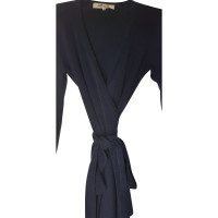 Diane Von Furstenberg Kleid aus Wolle in Blau