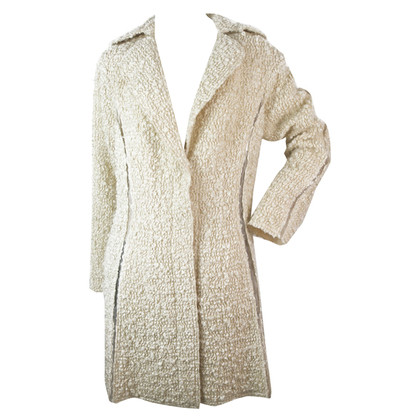 Nina Ricci Jacket/Coat Wool in Cream