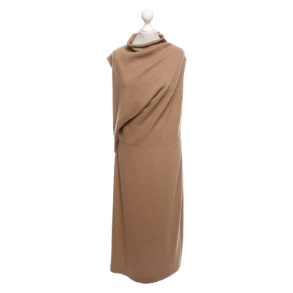 Agnona Dress Wool in Beige