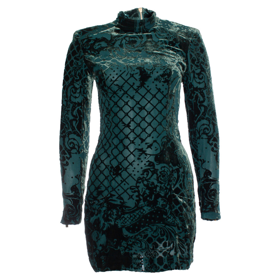 Balmain X H&M Dress Viscose in Green