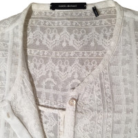 Isabel Marant White blouse with embroidery