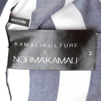 Norma Kamali trousers in black and white