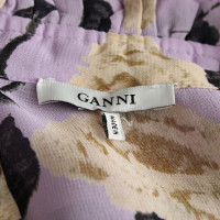 Ganni Vestito in Viscosa