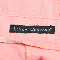 Luisa Cerano Jeans in zalmroze