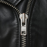Whistles Jacket/Coat Leather in Black