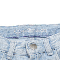 Calvin Klein Short Katoen in Blauw