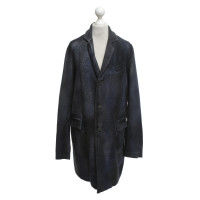 Avant Toi Coat in blue / black