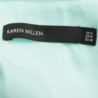 Karen Millen Bluse in Mintgrün