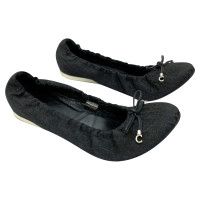 Christian Dior Slippers/Ballerinas in Black